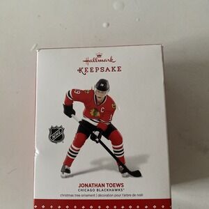 2015 Jonathan Toews Chicago Blackhawks Hockey Hallmark Keepsake Ornament